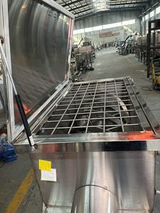 เครื่องผสมสีผงสำหรับงานหนักเครื่องผสมริบบิ้นแนวนอนขนาดใหญ่เครื่องผสมของเหลวและผง500L แบบสแตนเลสสำหรับงานหนัก - Product Image 5