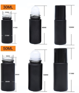 Botellas recargables de <span class=keywords><strong>desodorante</strong></span> <span class=keywords><strong>Roll</strong></span>-<span class=keywords><strong>On</strong></span> de vidrio de 30ml y 50ml para <span class=keywords><strong>desodorante</strong></span> natural <span class=keywords><strong>casero</strong></span> - Product Image 3