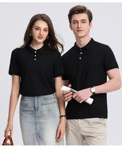 Polos pour hommes de haute qualité 100% coton respirant tricoté tissu imprimé Design Golf Polos chemise grande taille - Product Image 2