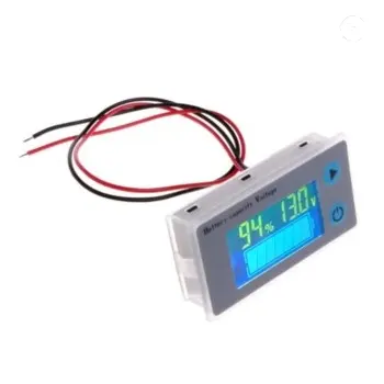 12V24V36V48V60V72V electric quantity display Electric quantity voltmeter LCD color screen electric meter JS-C33