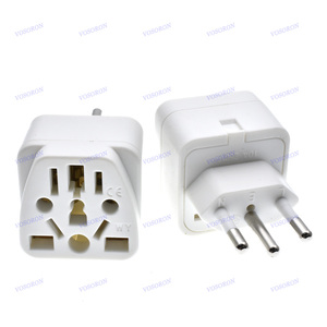 Brazil du lịch cắm <span class=keywords><strong>Adapter</strong></span> EU/UK/AU/CN/<span class=keywords><strong>JP</strong></span>/Asia/Italy để Brazil (loại n), 3 prong căn cứ Brazil tường cắm - Product Image 4