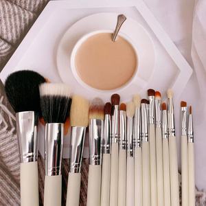 16 Piece Multipurpose Makeup <b>Brush</b> Set Wooden Handle Synthetic Hair Face Powder Foundation Shaving <b>Brush</b> Cosmetic <b>Brushes</b> - Product Image 1