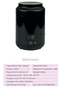 Chauffe-<span class=keywords><strong>cire</strong></span> électrique, pot portable pour épilation du corps, chauffe-<span class=keywords><strong>cire</strong></span>, bon marché, 1 unité - Product Image 6