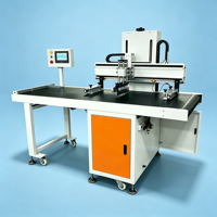 Nouvelle machine d'impression sérigraphique à plateau plat à grande vitesse Meichao avec convoyeur automatique pour l'impression de t-shirts, sacs de courses, cartes en papier et étiquettes