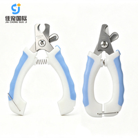 Coupe-ongles pour chien et chat, coupe-ongles professionnel pour animaux de compagnie, lame en acier inoxydable et TPR, respectueux de l'environnement, portable pour le toilettage à domicile