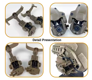 Nuevo Soporte Táctico de Arco Rápido con Tecnología de Vanguardia, Adaptador de Riel M-LOK para Auriculares Modelo <span class=keywords><strong>ATHA</strong></span> EH06 BK Tan para Deportes al Aire Libre y Caza - Product Image 4
