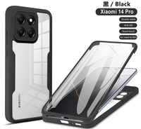 Étui de protection tout compris à 360 degrés pour Xiaomi Redmi Note 14 12 4G 12S 12 Pro Plus 11S 4G 9 Pro 12S 4G TPU PC couverture complète S