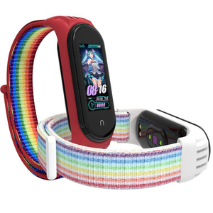 <span class=keywords><strong>Para</strong></span> Xiaomi <span class=keywords><strong>5</strong></span> 4 3 <span class=keywords><strong>correa</strong></span> de deporte de moda Nylon bucle reloj inteligente <span class=keywords><strong>Mi</strong></span> banda <span class=keywords><strong>5</strong></span>/ - Product Image 4