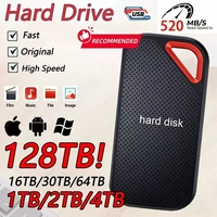 Disques durs externes haute vitesse 1 To, 2 To, 4 To, 8 To, 16 To, 120 Go pour ordinateurs portables, USB 3.1 Type-C, vente en gros
