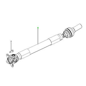 Eje de transmisión trasero Dodge Ram 1500 52123639AA para modelos 2013-2023 - Product Image 4