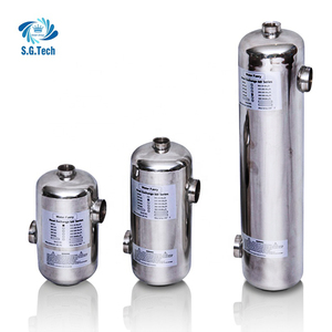 Shell d'acier inoxydable et échangeur de chaleur de l'eau d'échangeur de chaleur de tube pour la piscine - Product Image 6