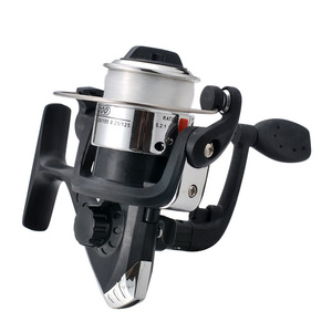 Moulinet de pêche en alliage d'aluminium avec bobine électroplaquée, pour droitier, pour la pêche en mer et en roche - Product Image 2