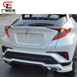 Kit Carrozzeria Stile Modellista per <span class=keywords><strong>Toyota</strong></span> <span class=keywords><strong>CHR</strong></span> 2018-2020 con Labbro Anteriore, Labbro Posteriore e Minigonne Laterali in Materiale ABS, Vendita Diretta dalla Fabbrica per Protezione e Decorazione - Product Image 5