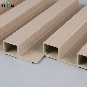 Ahşap tavan kaplama Wpc Wallboard iç Pvc De Listones De Madera