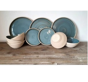 Service de vaisselle en porcelaine fine, élégant, blanc, pour restaurant, hôtel, maison, cuisine, salle à manger - Product Image 1