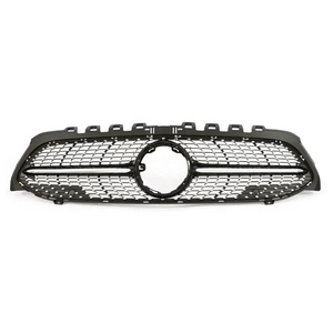Grille avant diamant pour Mercedes Benz classe A W177 A200 A220 A250 2019 2020 2021 <span class=keywords><strong>2022</strong></span> calandre style GT R - Product Image 6