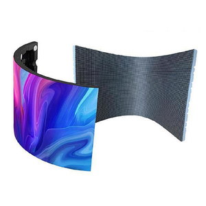 全彩P3.91室内圆形弯曲360柔性发光二极管显示屏模块320x160mm毫米3.91毫米 - Product Image 2