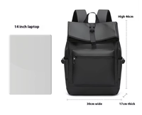 Sac de voyage quotidien multifonctionnel imperméable personnalisé, sac à dos décontracté simple et durable pour ordinateur portable, nouveau style, sac à dos Oxford pour étudiants