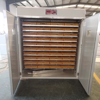 Incubateur d'œufs automatique industriel avec une capacité de 2000 œufs de poulet, 1500 œufs de canard, 5000 œufs de caille