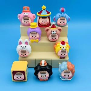 Nouveauté 2025 – Breloques et pendentifs DIY pour porte-clés, accessoires mignons en lucite peinte, couleurs mélangées, motifs de dessins animés, irréguliers, vente en gros à prix abordable - Product Image 4