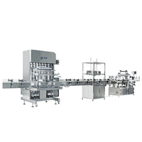 Machine de remplissage automatique de liquides à pistons multi-têtes |   Contrôle servo, haute précision pour les liquides visqueux et non visqueux