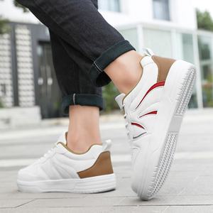 รองเท้าผ้าใบผู้ชายแฟชั่นใหม่สไตล์สปอร์ตสเก็ตบอร์ด กันลื่น ใส่เดินเล่น วิ่งออกกำลังกาย สำหรับฤดูใบไม้ร่วง ขายส่งจากโรงงาน - Product Image 6