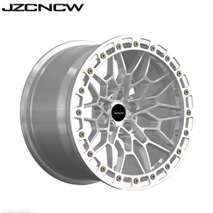 JZCNCW Nuevas Llantas de Aleación de Aluminio Forjado con Beadlock de 1 Pieza y 5x120 mm, de 17-22 Pulgadas, Multirradio para M3/M4/F80/F82/F90/G87 - Product Image 1