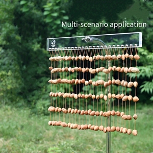 Campanas de Viento de Conchas Naturales al por Mayor para Sanación Sonora, Instrumento de Percusión, Yoga, Meditación y Terapia - Product Image 3