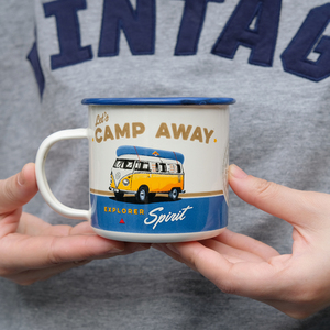 <span class=keywords><strong>Tazas</strong></span> de cerámica <span class=keywords><strong>personalizadas</strong></span> para acampar al aire libre, <span class=keywords><strong>tazas</strong></span> de café esmaltadas de cerámica, diseño personalizado - Product Image 3