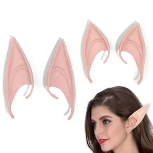 エルフの耳ハロウィーンの装飾アニメ妖精コスプレアクセサリー偽の天使エルフの耳小道具衣装吸血鬼フッククリスマスの装飾