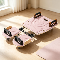 Appareil de fitness multifonctionnel à résistance réglable, pliable et portable pour la maison, mini machine de Pilates Reformer
