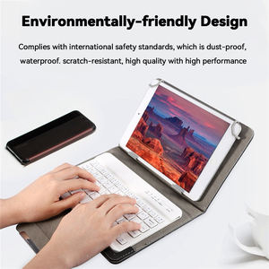 Factory Sell OEM Casekeyboard 2026 Cell Phone <b>Keyboard</b> Protective Case <b>Cover</b> with Magnet <b>Cover</b> for 9-11 and 10.1-Inch Tablet PC - Product Image 3
