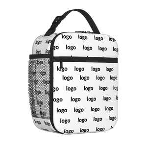 Sac à lunch isotherme en polyester personnalisé, sac isotherme portable pour le travail, l'école, les pique-niques et les voyages - Product Image 3