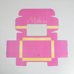 Màu hồng có thể tái chế giấy kraft hình dạng tùy chỉnh hộp bánh lớn với nắp món tráng miệng hộp quà tặng với ngăn cửa sổ hàng hóa Nhà cung cấp - Product Image 5