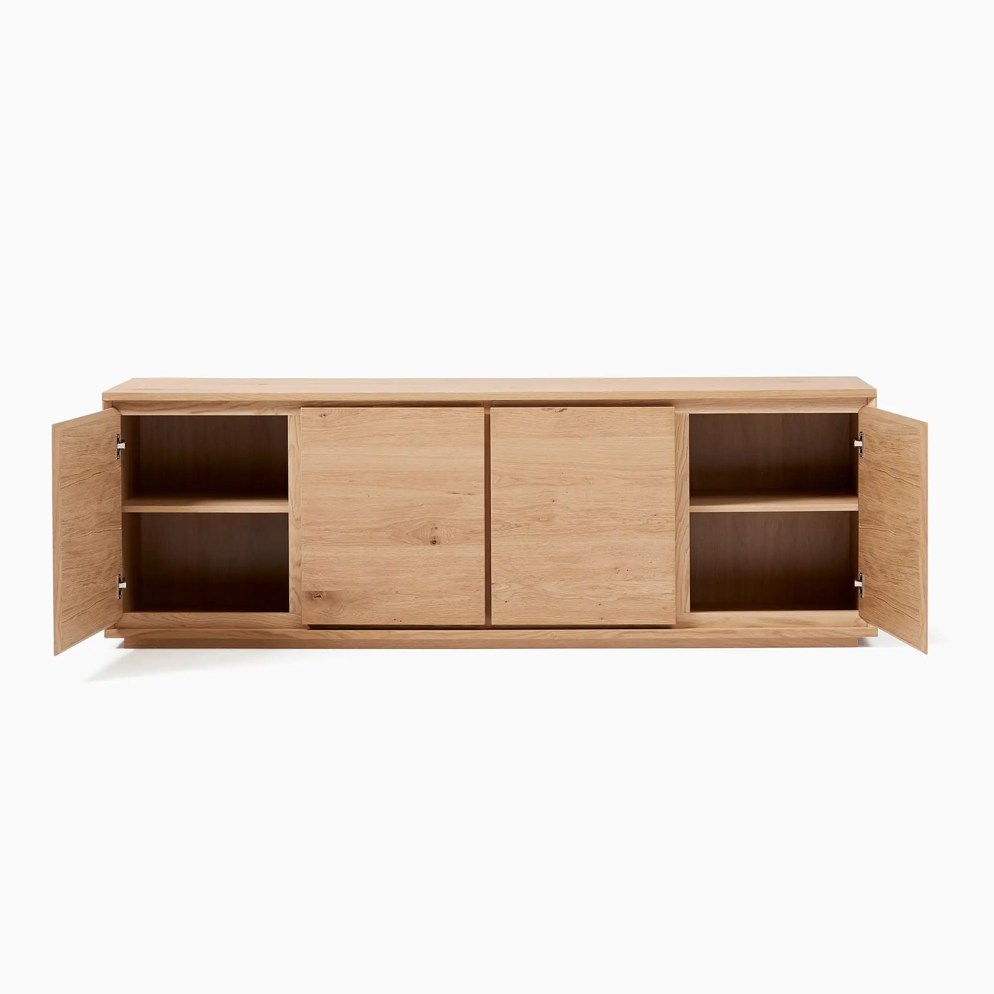 Factory Price European Style Nordic Modern Living Room Furniture Set Melamine Storage Cabinet Console Table 2 4 Door TV Stand