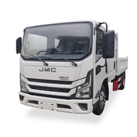 Nouveau modèle JMC Carrying Plus Double Cabin 5 tonnes Dump Dumper Petit camion benne léger 4x2 pick-up