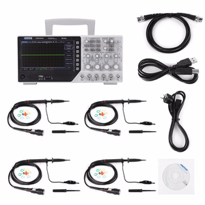 Hantek ออสซิลโลสโคปแบบ DSO4254C 4ช่อง250MHz 1gsa/s ociloscopio ออสซิลโลสโคปอัตโนมัติ - Product Image 3