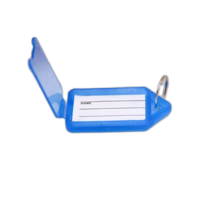 Các Loại Màu Sắc ID Nhãn Thẻ Nhựa Thẻ Chìa Khóa Với Chia Vòng Nhựa Keychain ID Tên Thẻ Với Thẻ Tên - Product Image 1