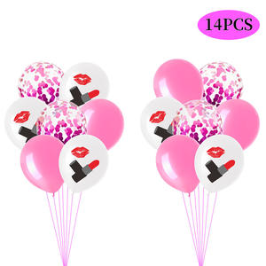 Tema <span class=keywords><strong>de</strong></span> <span class=keywords><strong>maquillaje</strong></span>, suministros para fiesta <span class=keywords><strong>de</strong></span> cumpleaños, cartel <span class=keywords><strong>de</strong></span> fiesta para mujer, guirnalda, globo en espiral, adorno para pastel para decoraciones <span class=keywords><strong>de</strong></span> fiesta <span class=keywords><strong>de</strong></span> cumpleaños - Product Image 3