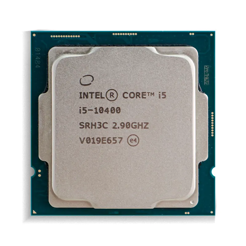 Processador intel core, caixa original i5 10400 cpu para processador intel core cpu i5 10400 processador cpu 14nm 65w lga 1200 core i5