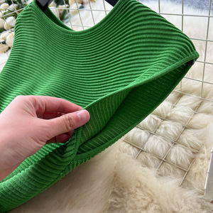 <span class=keywords><strong>Abito</strong></span> Estivo da Donna <span class=keywords><strong>in</strong></span> <span class=keywords><strong>Maglia</strong></span> Senza Maniche Premium con Pieghe e Patchwork Aderente - Product Image 6