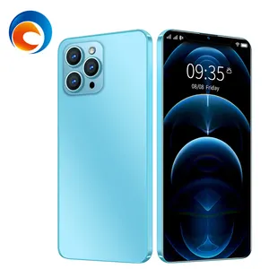 smart telefon i12 max Suppliers-I12 pro max android 8gb + 256gb 13mp + 24mp 6.5 Inch 2021 günstige smartphones made in china android handy