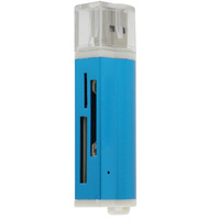 Múltiples en 1 lector de tarjetas SD USB 2,0 adaptador de tarjeta de memoria SD Microsd HC TF M2 MMC MS Pro Duo