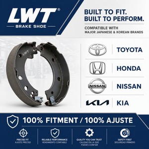 Repuestos de Sistemas de Freno Automotriz Pastillas de Freno de Disco y Zapatas de Freno para Suzuki Honda Mitsubishi Isuzu Nissan Toyota Mazda Kia <span class=keywords><strong>Hyundai</strong></span> - Product Image 5