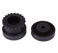 Accouplement d'arbre flexible personnalisable en caoutchouc nitrile rigide, polyuréthane, Hytrel, bronze pour la connexion de machines de construction