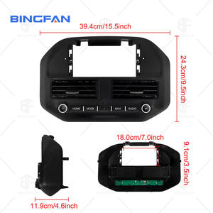 Lecteur DVD de voiture Android 12,3 pouces, système audio HIFI de voiture à huit cœurs, système GPS, autoradio DSP 4G LTE pour Mitsubishi <span class=keywords><strong>Pajero</strong></span> V73 2004-2011 - Product Image 3