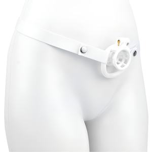 Cinturón auxiliar de jaula de <span class=keywords><strong>castidad</strong></span> masculina antiapagado con correa de <span class=keywords><strong>castidad</strong></span> ancha ajustable para hombres, ropa interior Sexy de juguete sexual para hombres - Product Image 6