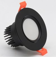 Lampu Sorot LED untuk Rumah Lampu Sorot Plafon Tersembunyi Bersertifikasi CE Rohs 3w 5w 7w 9w 12w Aluminium 80 COB Penutup PC Lampu Sorot Pump