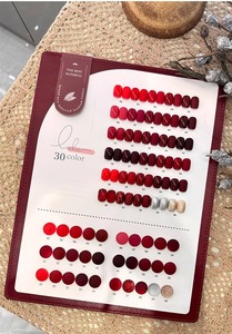 Set di Smalti Gel Rossi ad Alta Pigmentazione, Etichetta Privata Personalizzata, Colore Rosso Ciliegia per Capodanno, 15 ml - Product Image 6