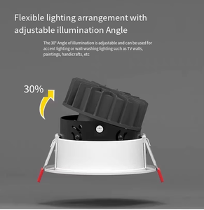 <span class=keywords><strong>Spot</strong></span> LED encastré moderne 5W 7W COB, ultra <span class=keywords><strong>anti</strong></span>-éblouissement, en aluminium, pour éclairage intérieur domestique, nouveau design <span class=keywords><strong>Spot</strong></span> It - Product Image 3